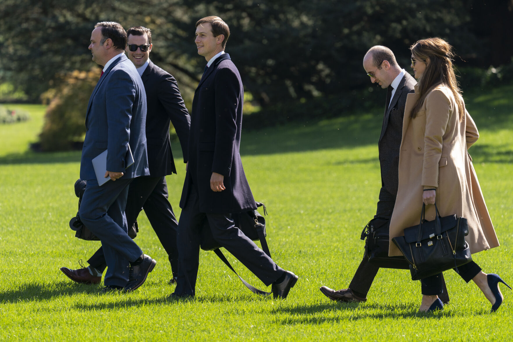 lawn Virus Outbreak Trump